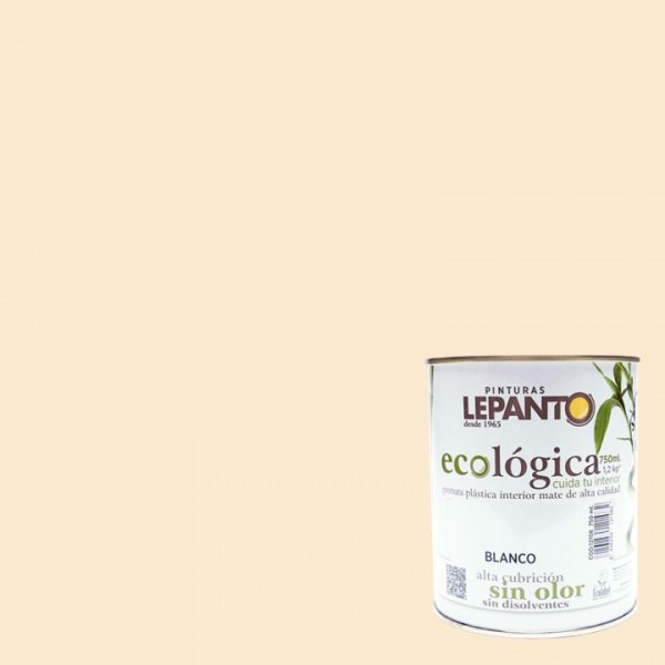 Pintura ecológica E250 Marfil Claro