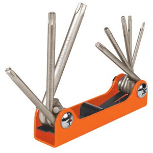 JUEGO DE LLAVES TORX, 8 PIEZAS, TIPO NAVAJA