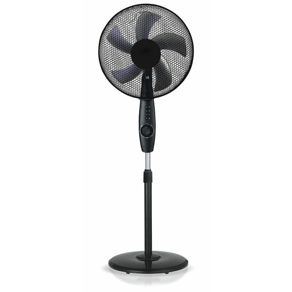 Ventilador de pie negro 55w